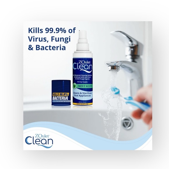new ZQuiet ㋡ Clean Anti-Bacterial Oral Cleaning Solution ㋡ Mint ㋡ Luxury Travel - Picture 4 of 16